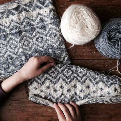 The Bjerge Pillow Knit Kit