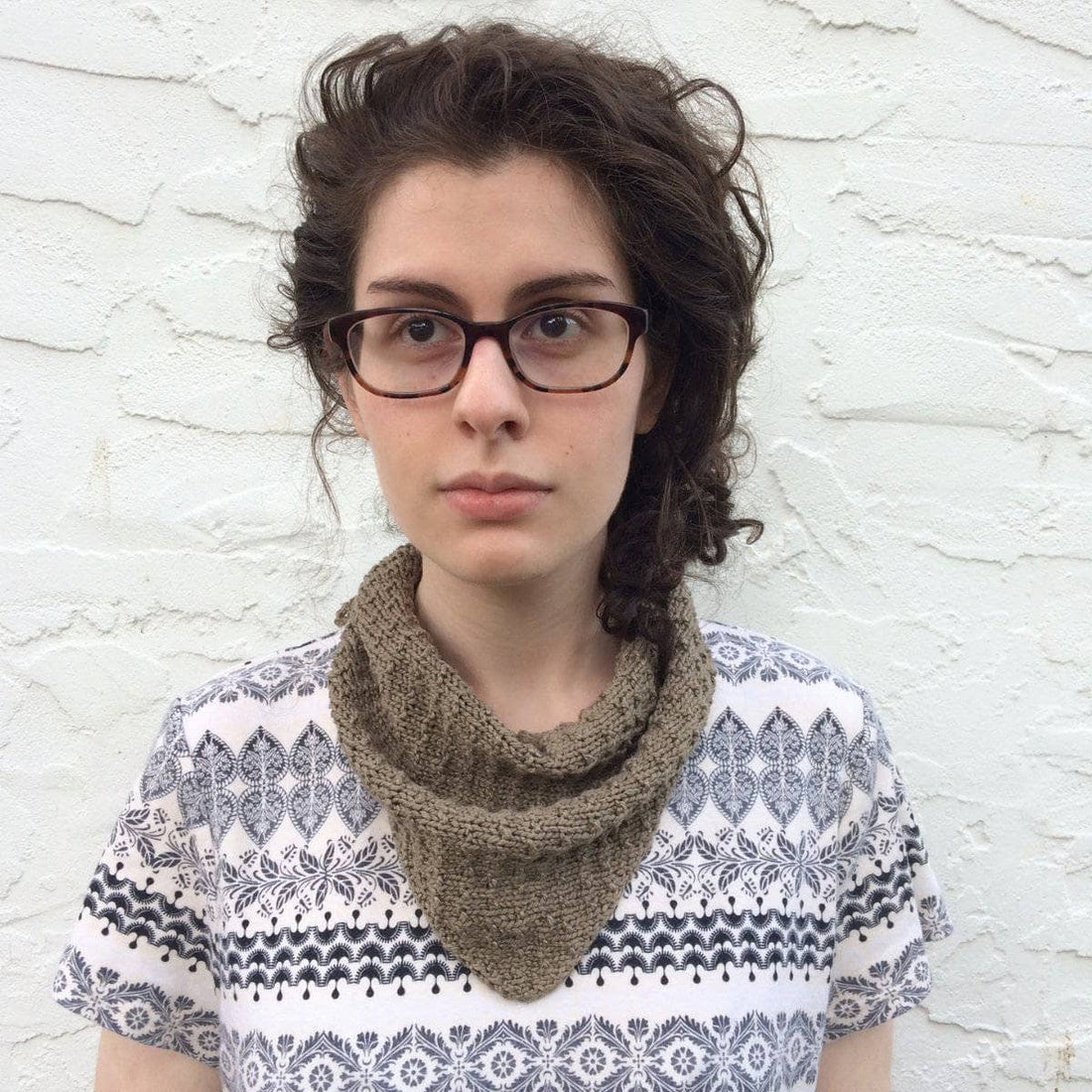 The Poppyseed Scarf Knit &amp; Crochet Kit