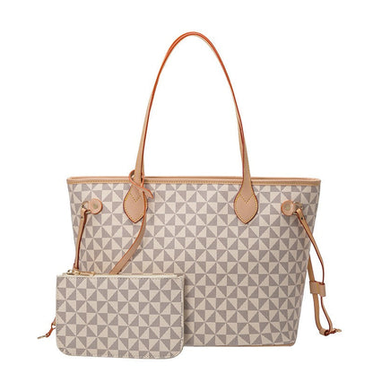 Tote Bag Windmill Pattern Handheld Shoulder Bag Large Capacity Two Piece Set Mother&