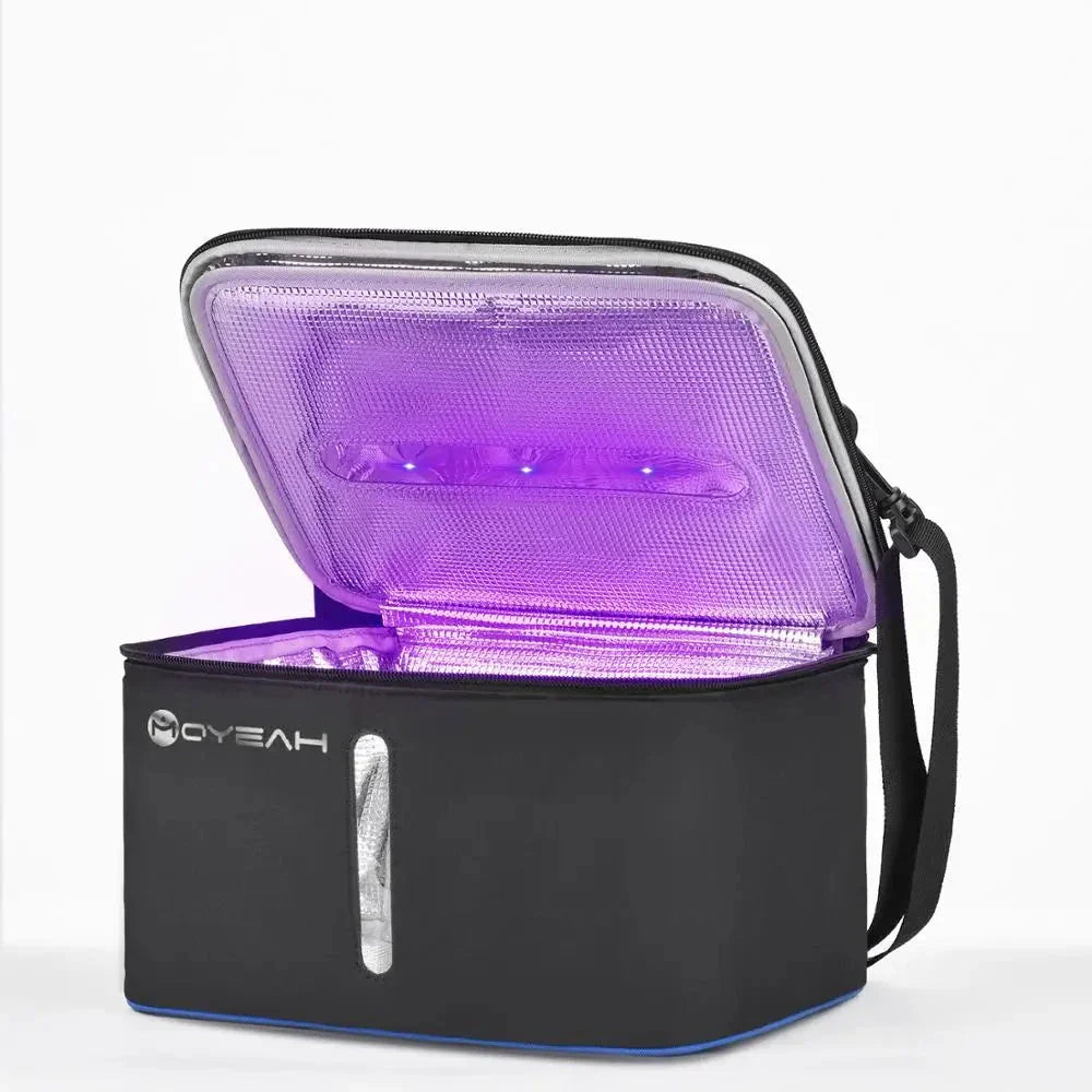 UV Led&amp;Ozone Sterilizer Bag Portable Ozone Disinfector Case For Sanitizling CPAP machines Mask Tube and other accessories