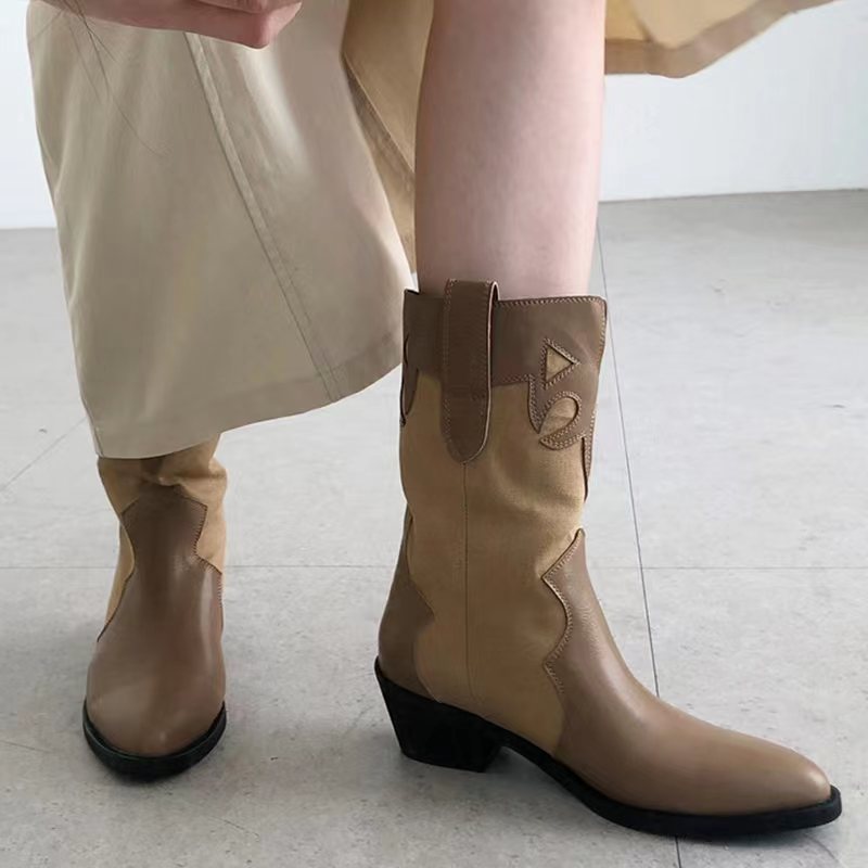 Western Cowboy Boots Summer Thin Women&