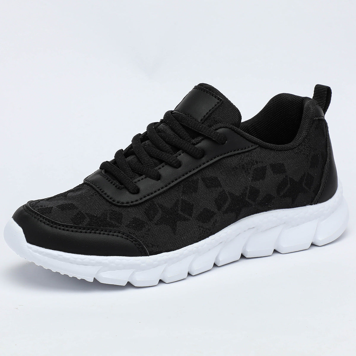 White shoes breathable lightweight casual sports women&