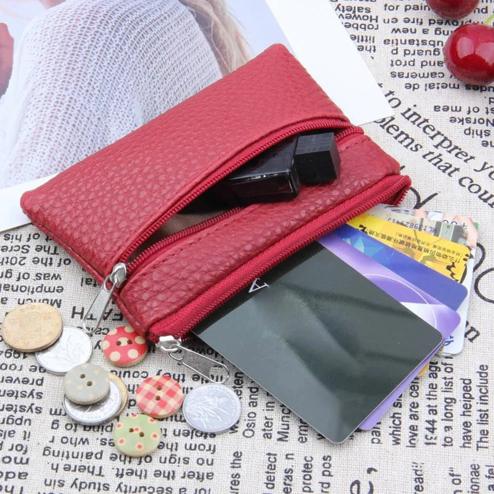 Women Small Wallet Change Purses Mini Zipper Money Bags Children&