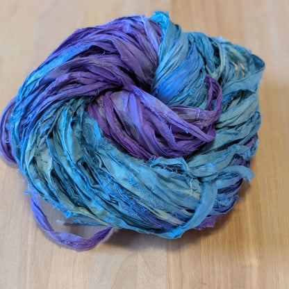 Artisan Recycled Sari Ribbon – Sari Treasures in Every Strand