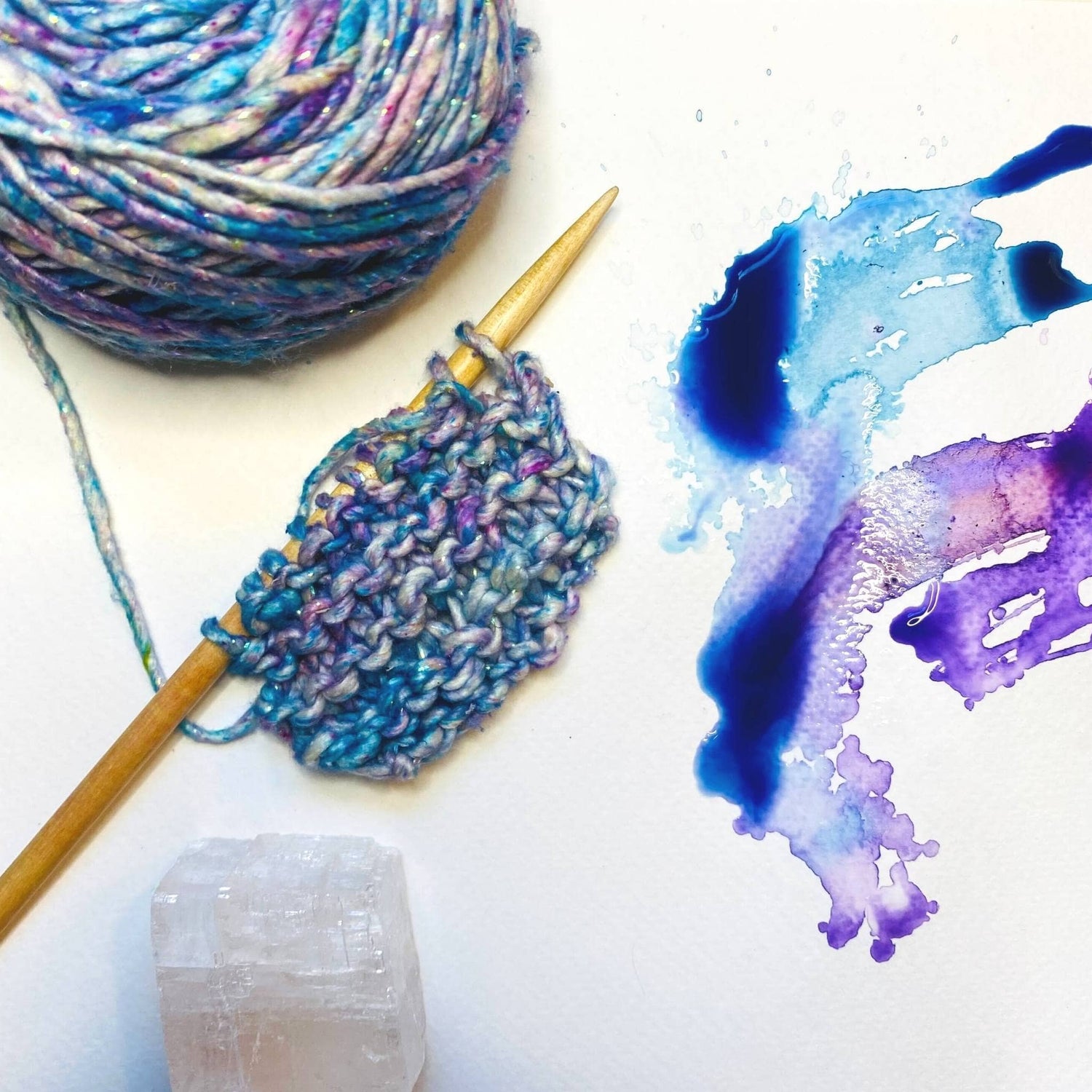 Sparkle Cloud Soft Recycled Silk – Worsted Weight
